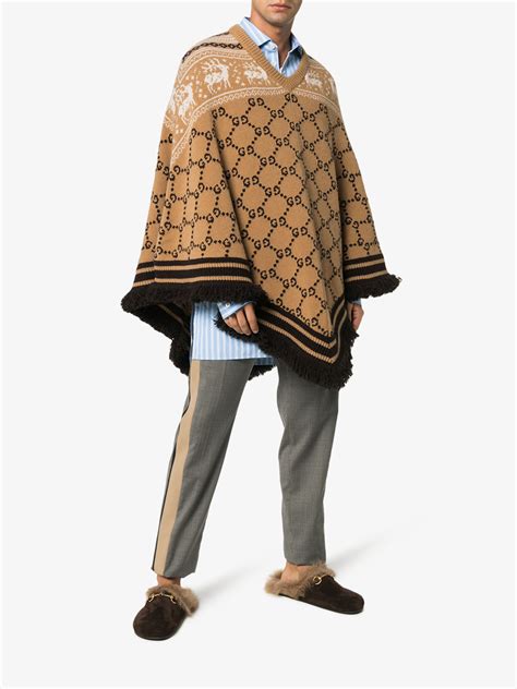 gucci poncho women's|gucci wraps for women.